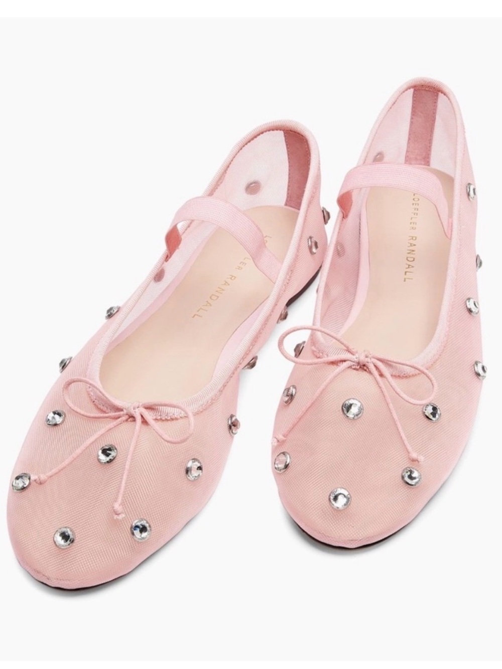 Loeffler Randall Leonie Pink Ballet Flats